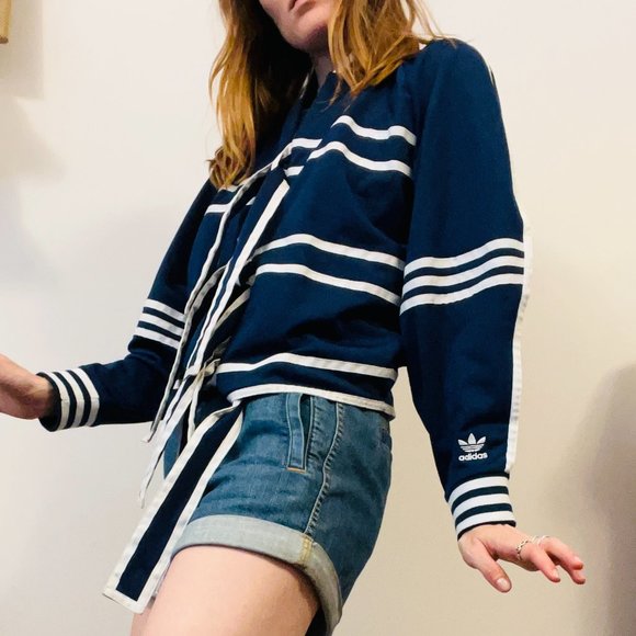 Adidas Jin Won Choi Women's Navy Blue Jacket. XS - Picture 3 of 11